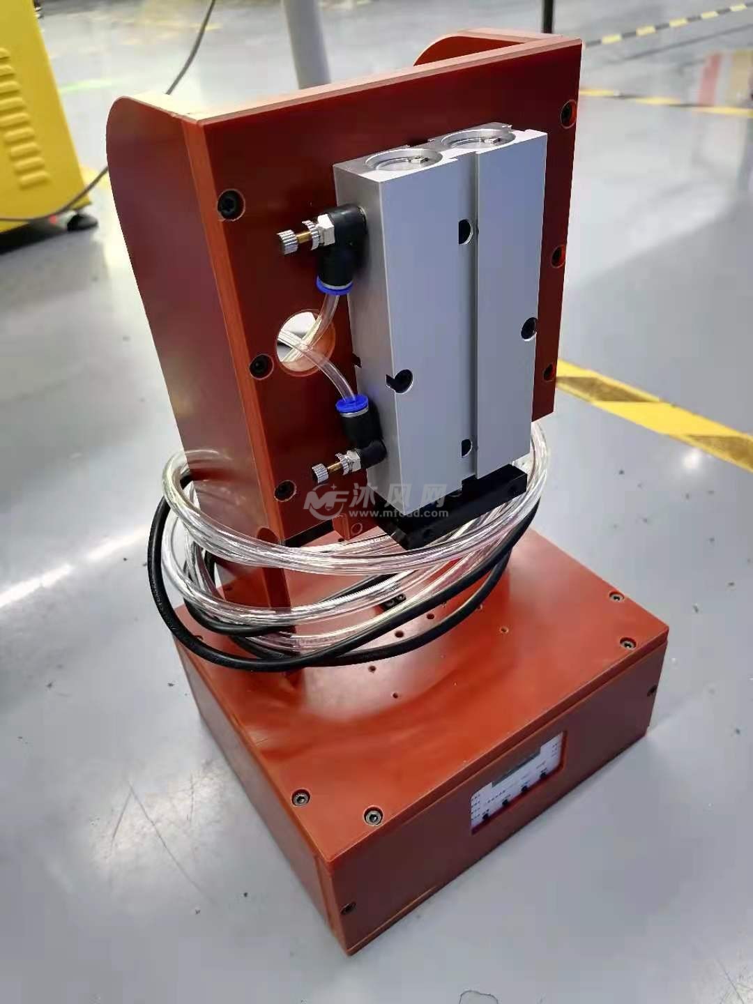 气动保压治具模型