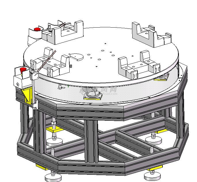 四工位转台作业