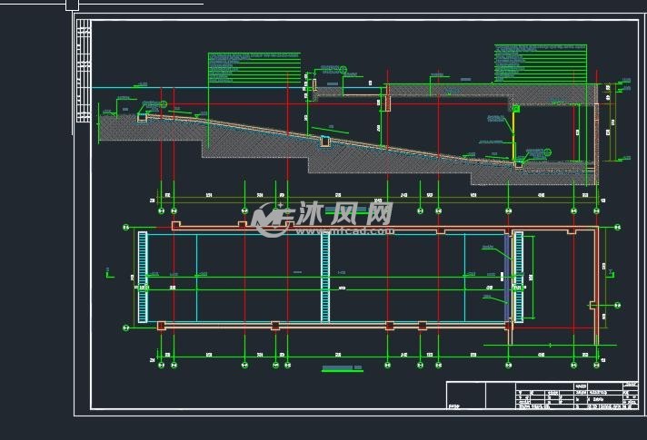 某地商业建筑与地下室施工图