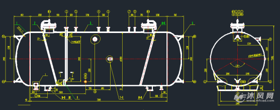 液氨储罐卧式容器