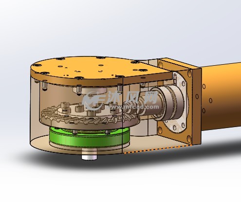 机械臂关节 - 零部件模型图纸 - 沐风网