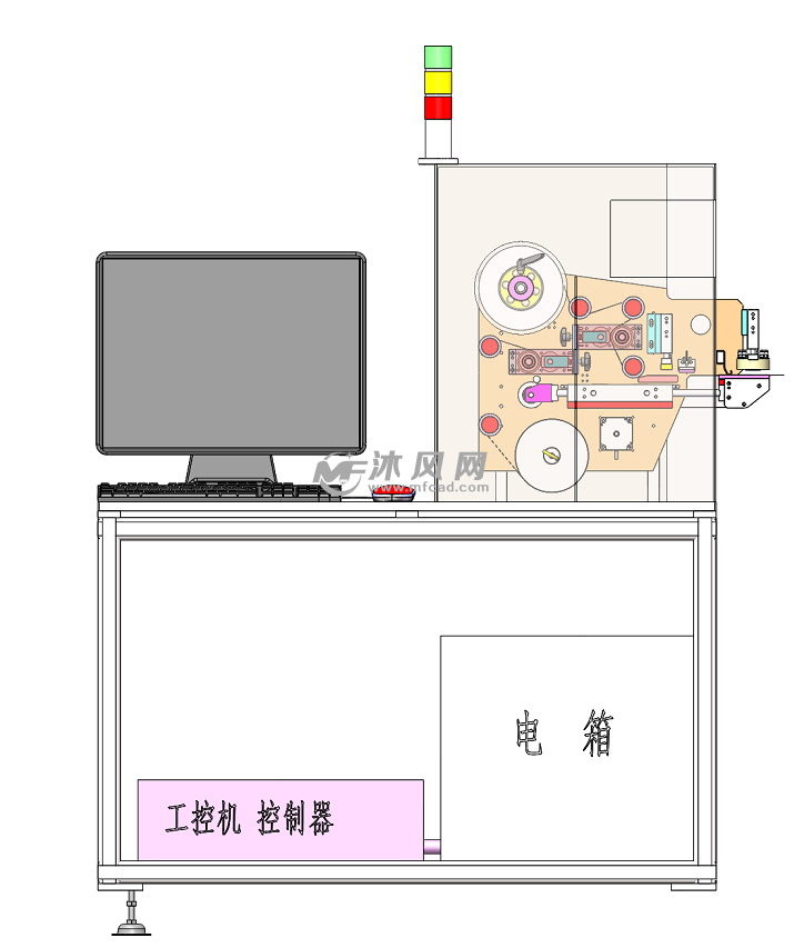 全自动贴标机侧面贴标机背面全自动贴标机适用于平面壳体贴标,根据不