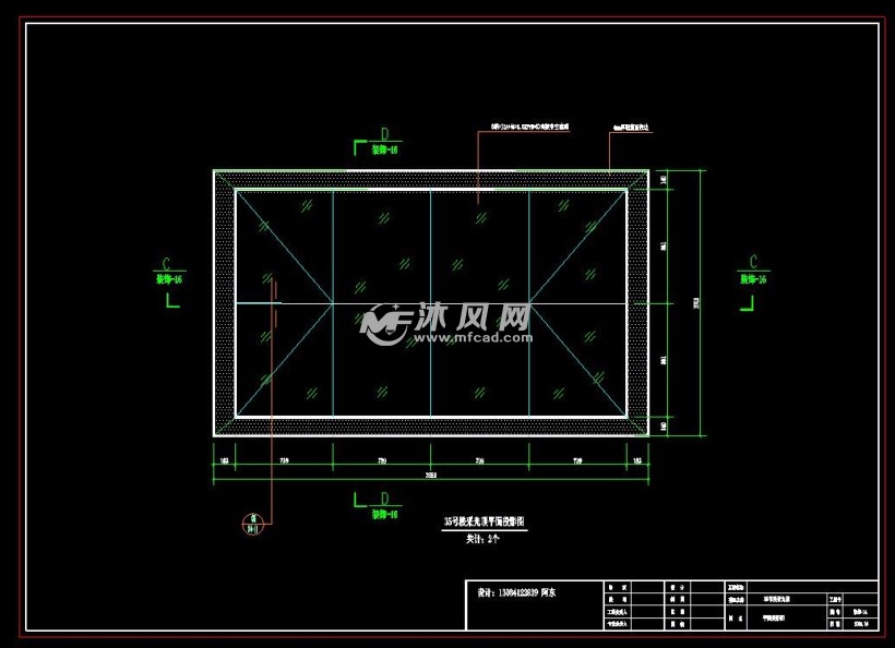 玻璃幕墙玻璃雨蓬椎形采光顶结构设计图
