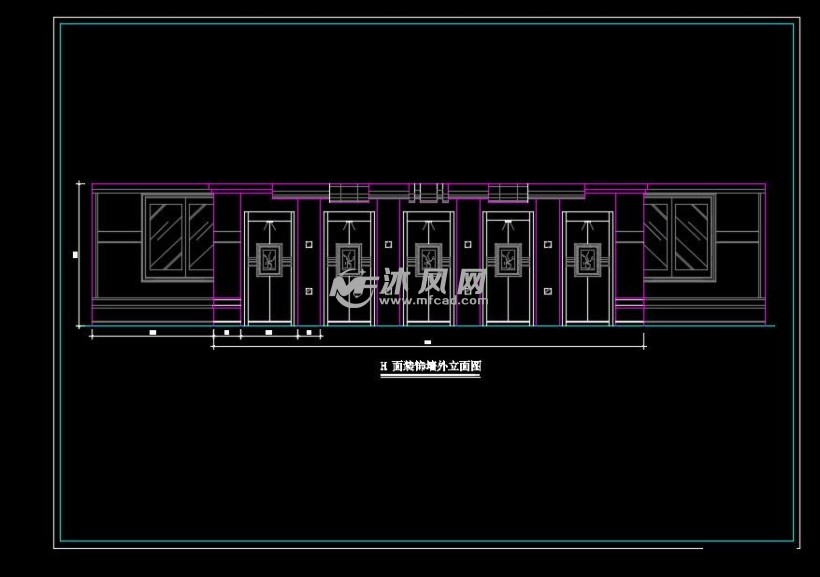 裝飾牆外立面裝飾柱詳圖圖紙參數圖紙id: 1042288圖紙格式:dwg圖紙