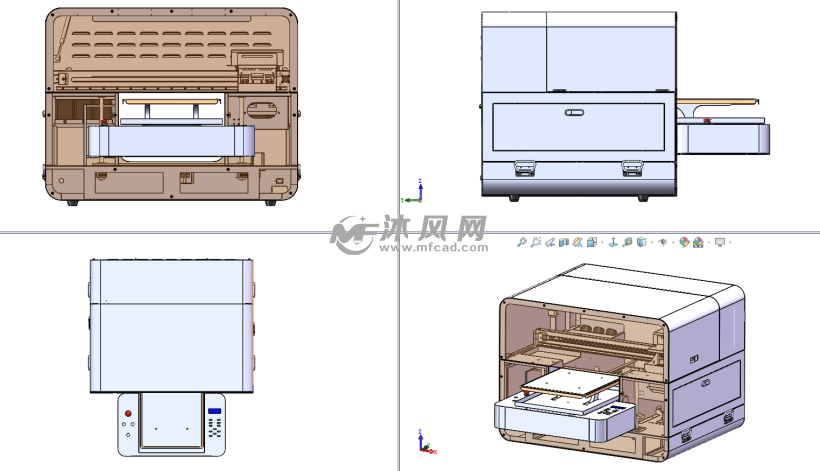 生活用品三视图简笔画图片