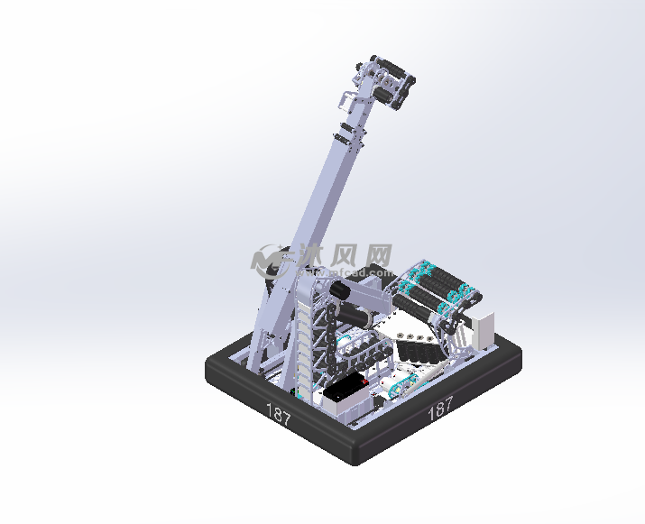 机器人搬运设备模型sw