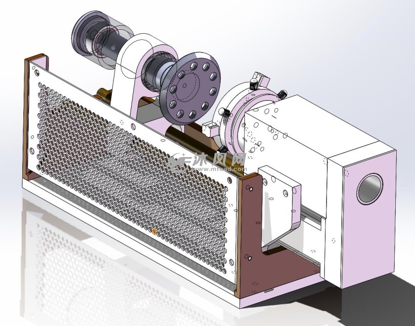 激光切割旋转夹具