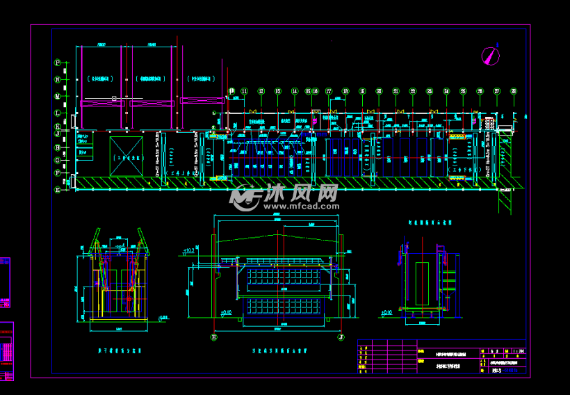 中型汽车涂装设备工艺图