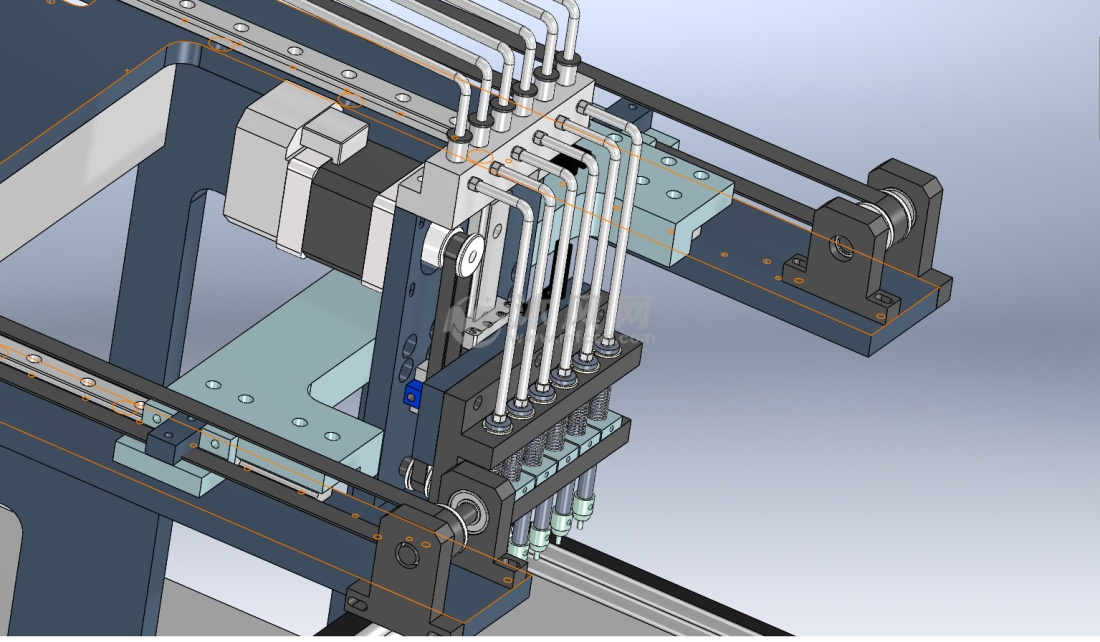 xz两轴多端头自动焊接装置 - 机械加工图纸 - 沐风网