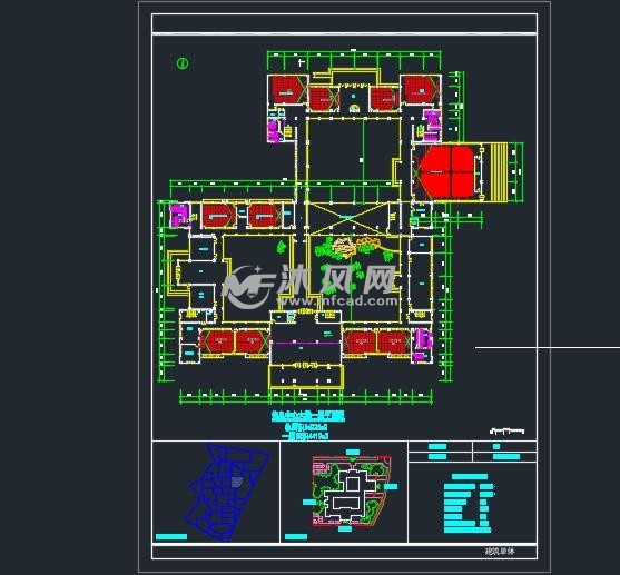 某地校区信息中心大楼建筑设计方案