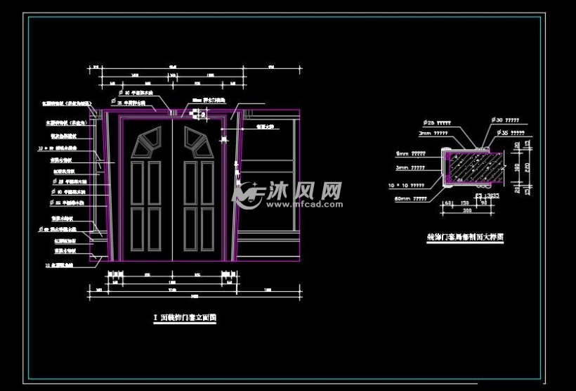 图纸入户门标识图片