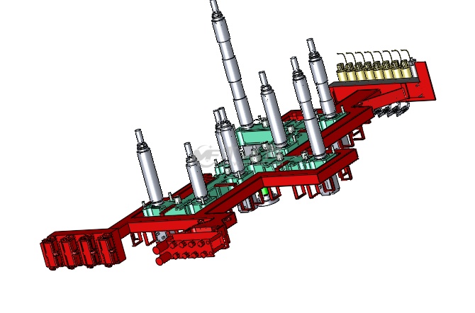 自制热流道模型设计图