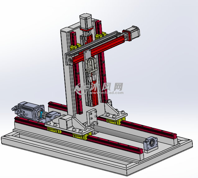 三轴搬运机械手总装设计