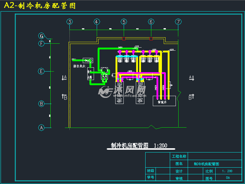 a2-制冷机房配管图