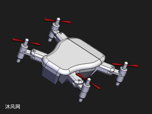 无人机3d设计图