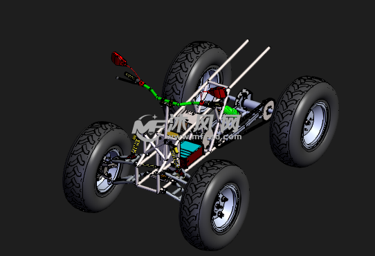 特斯拉卡丁车 - 专用车图纸 - 沐风网