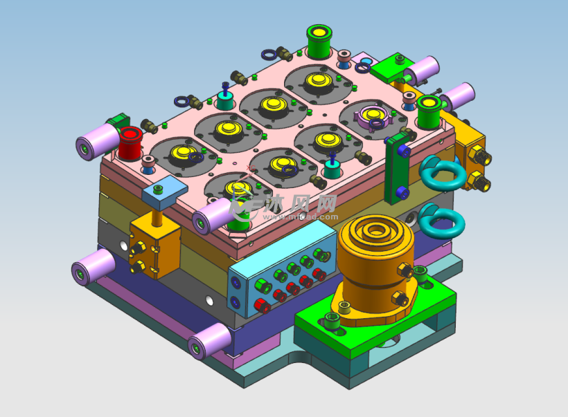 连接器螺纹模具