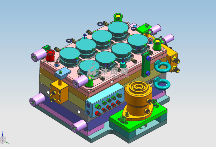 连接器螺纹模具