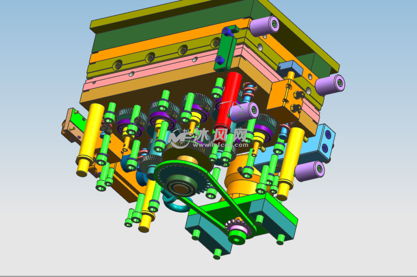 连接器螺纹模具