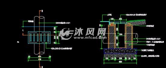 绿地及铺装雨水口施工图