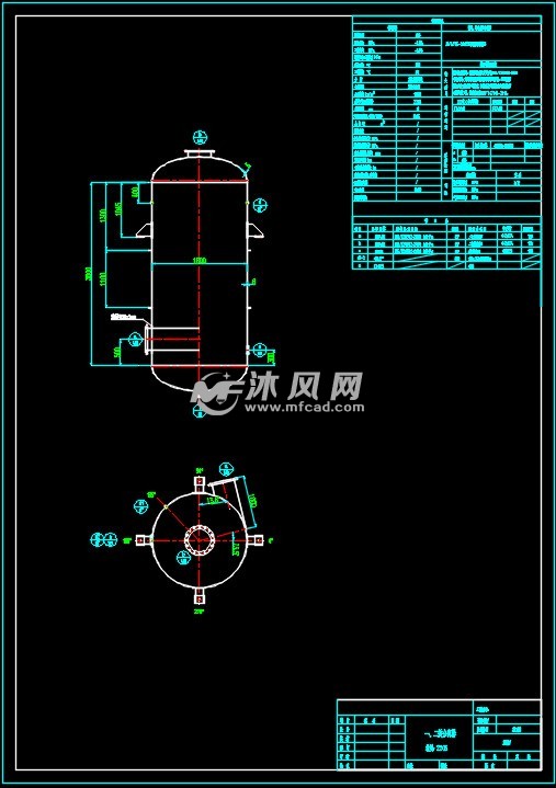 12th三效蒸發器全套加工圖及施工圖