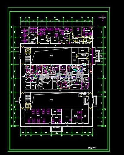 電壓等級為380/220v,配電系統採用放射式供電,所有用電按三級負荷設計