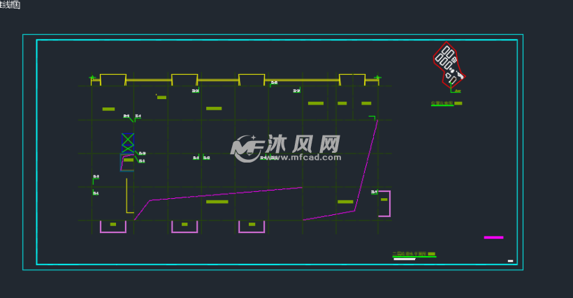 2.5万吨粮食储备仓库及粮食物流给排水- cad建筑图纸 - 沐风网