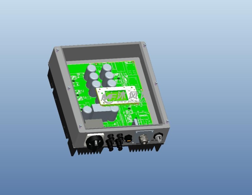 单相5kw组串型光伏并网逆变器内部
