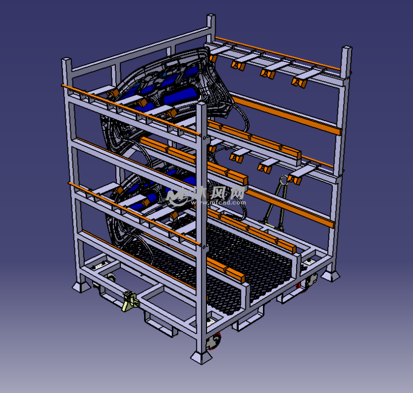 汽车焊装工位器具