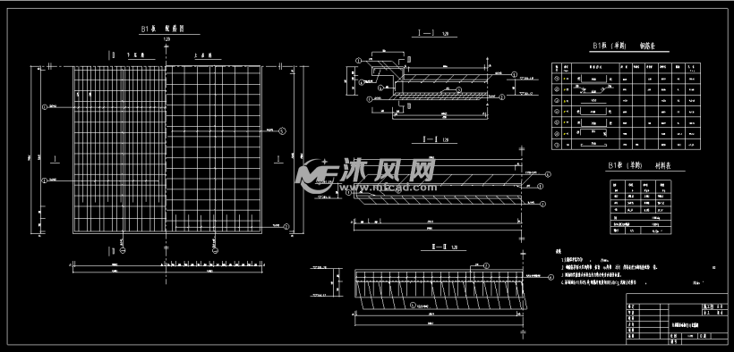 交通桥桥面板配筋图