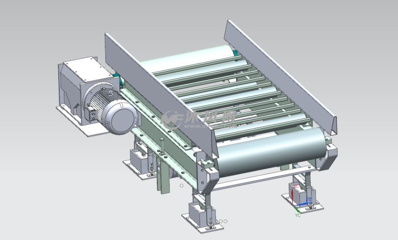 物料称量输送机构