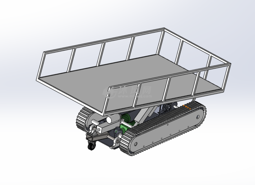 搬运爬楼装置 - 机器人模型图纸 - 沐风网