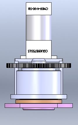 非标齿轮旋转轴