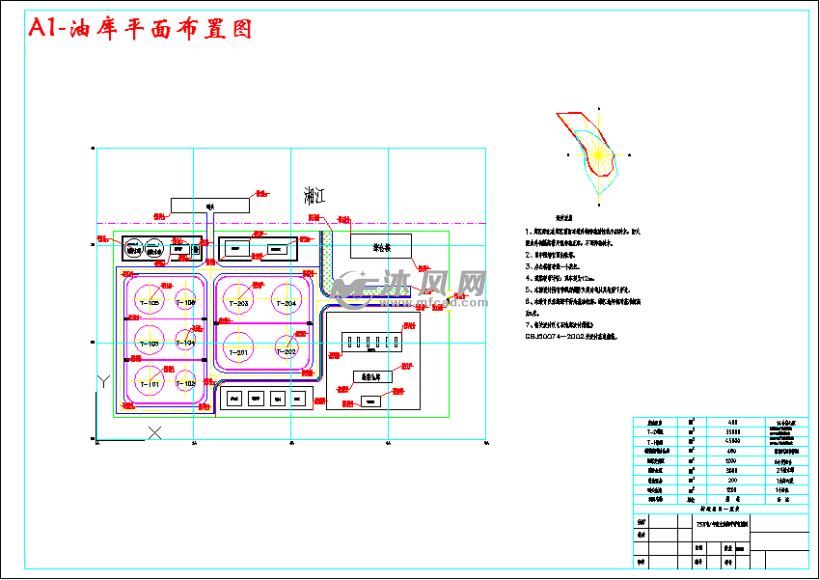 a1-油库平面布置图