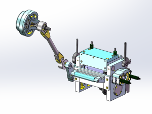 小型伺服滚轮送料机