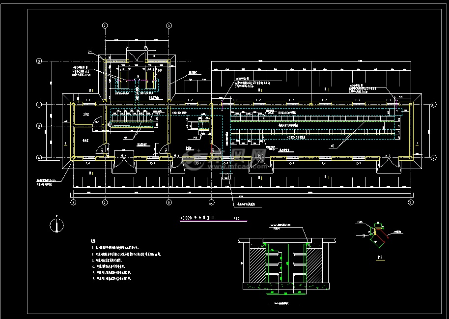 某地单层砌体结构变电所建筑结构施工图