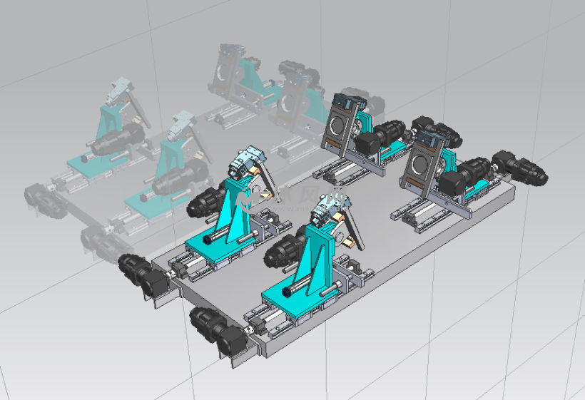 伺服柔性自适应压紧工装夹具设计