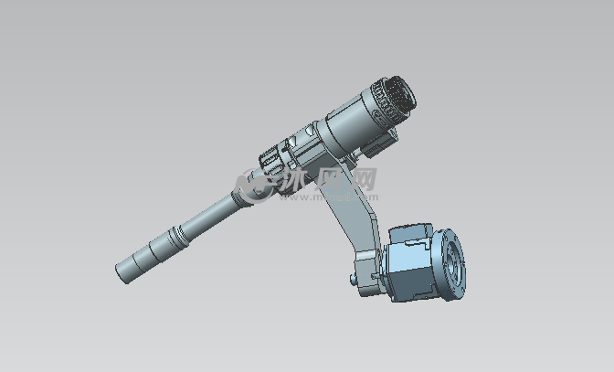 分体式机器人焊枪三维设计