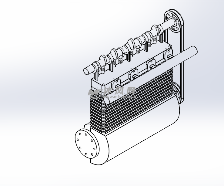 全直列发动机4缸发动机