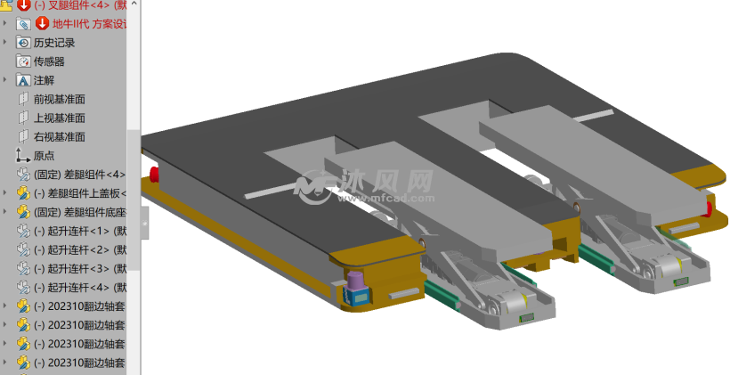 地牛第二代 方案设计 - 工程机械/建筑机械图纸 - 沐风网