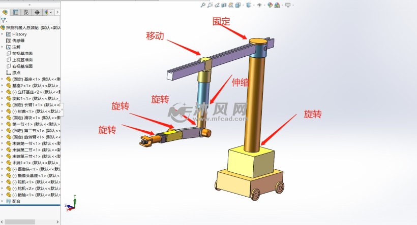 简易探测机器人