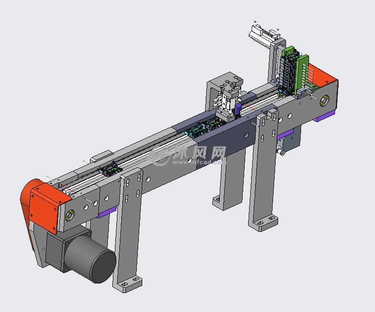 半成品下料机构