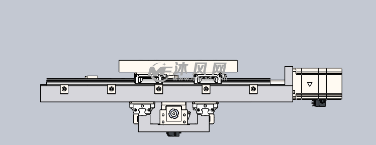十字滑台模型