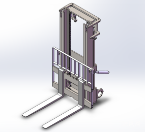 3t叉车门架系统设计图纸合集的封面图