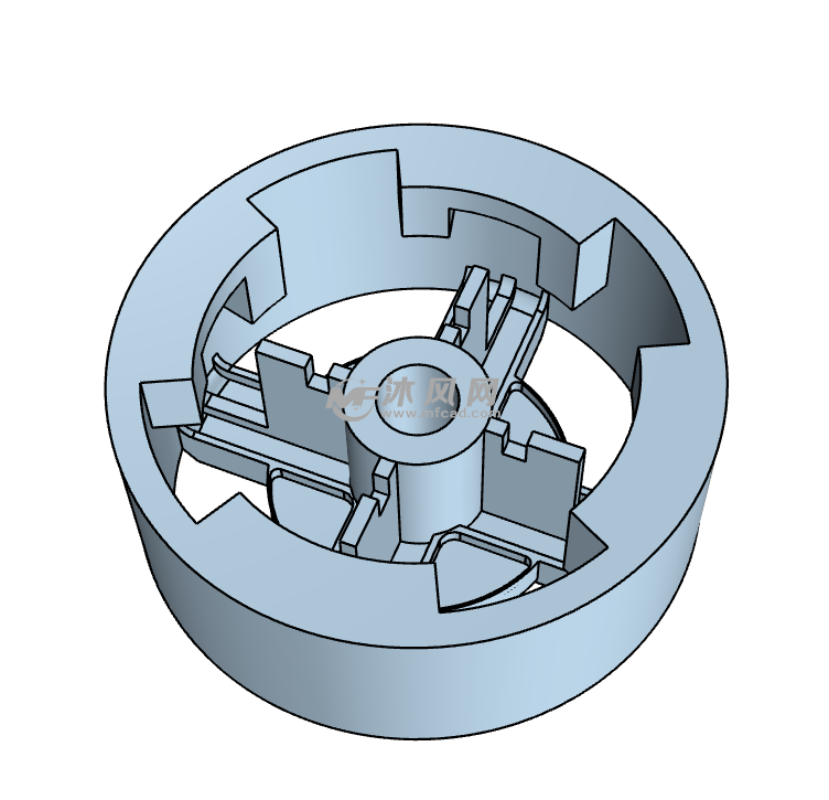 螺旋桨快拆结构