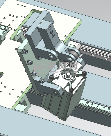 货箱重型输送设备阻挡机构