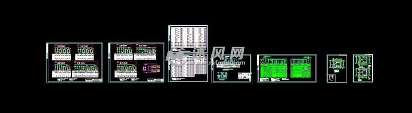 本工程為變配電室項目,圖紙內容包含:變配電房路燈控制箱系統圖,路燈