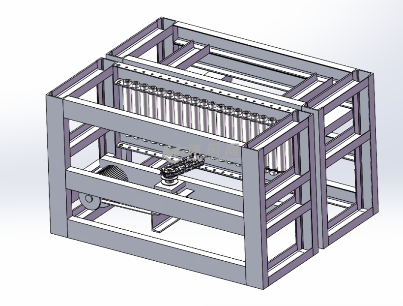 纸袋传送带 - 输送和提升设备图纸 - 沐风网