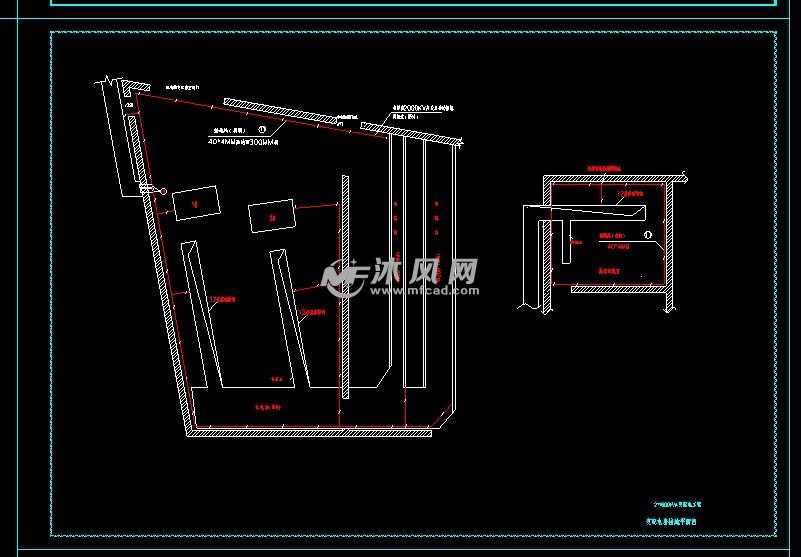 某建筑变配电工程电气变压器施工图纸