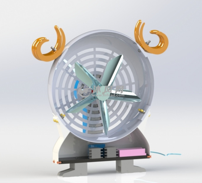 独家家用电风扇乔巴的形象